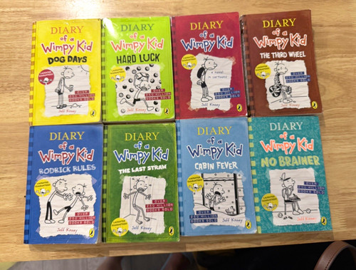 Diary wimpy kid box set - diary,