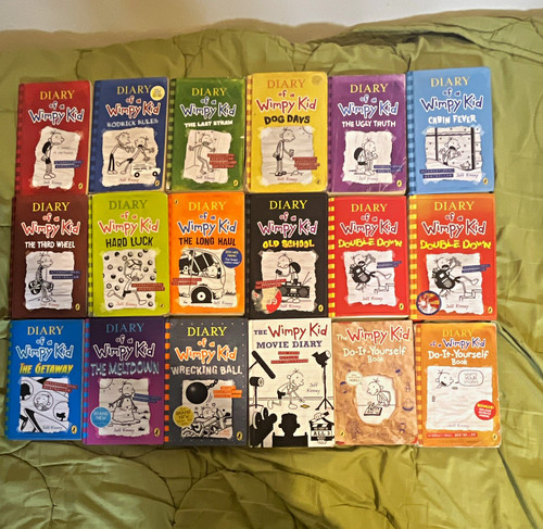 Diary wimpy kid - of, books