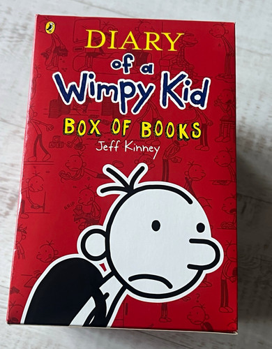 Diary wimpy kid box set - diary,