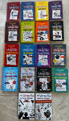 Diary wimpy kid books - wimpy,