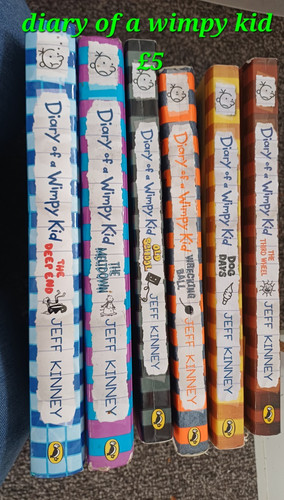Diary wimpy kid book set - of, a