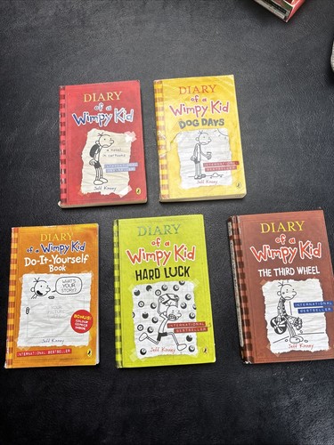 Diary wimpy kid set of - wimpy, 5